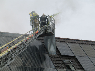 Kaminbrand in Krauchenwies